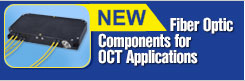 Fiber Optic Components for OCT Applications