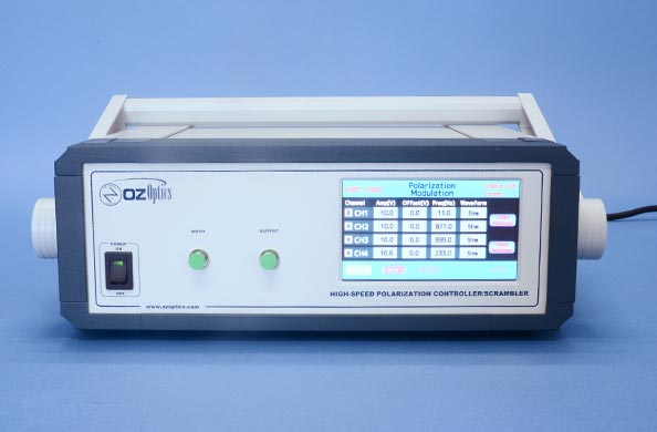 High-Speed Benchtop Polarization Controller-Scrambler