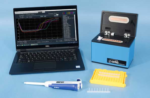 Low Cost Universal Optical DNA Rapid Detection System for Pathogens including Covid-19, Sars, Ebola, Cholera, Salmonella, etc. (Lamppy Series)